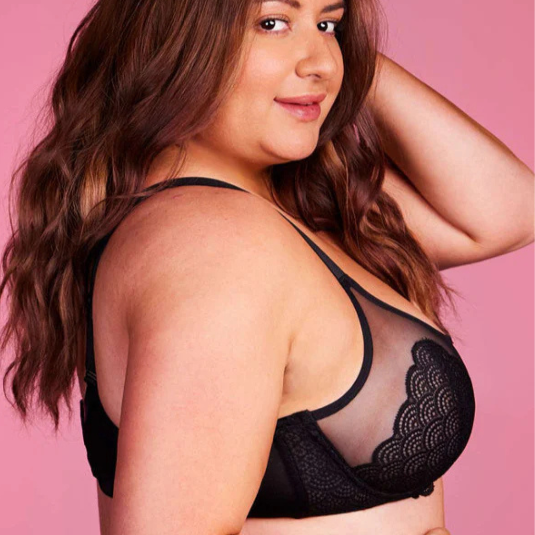 Berta® Full Coverage Lace Minimizer Bra