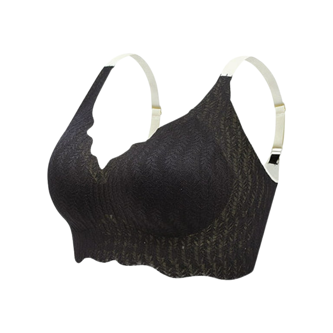 Berta® Two-Tone Lace Bra