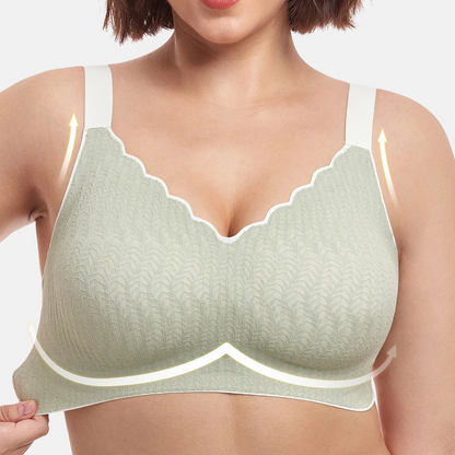 Berta® Two-Tone Lace Bra