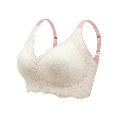 Berta® Two-Tone Lace Bra